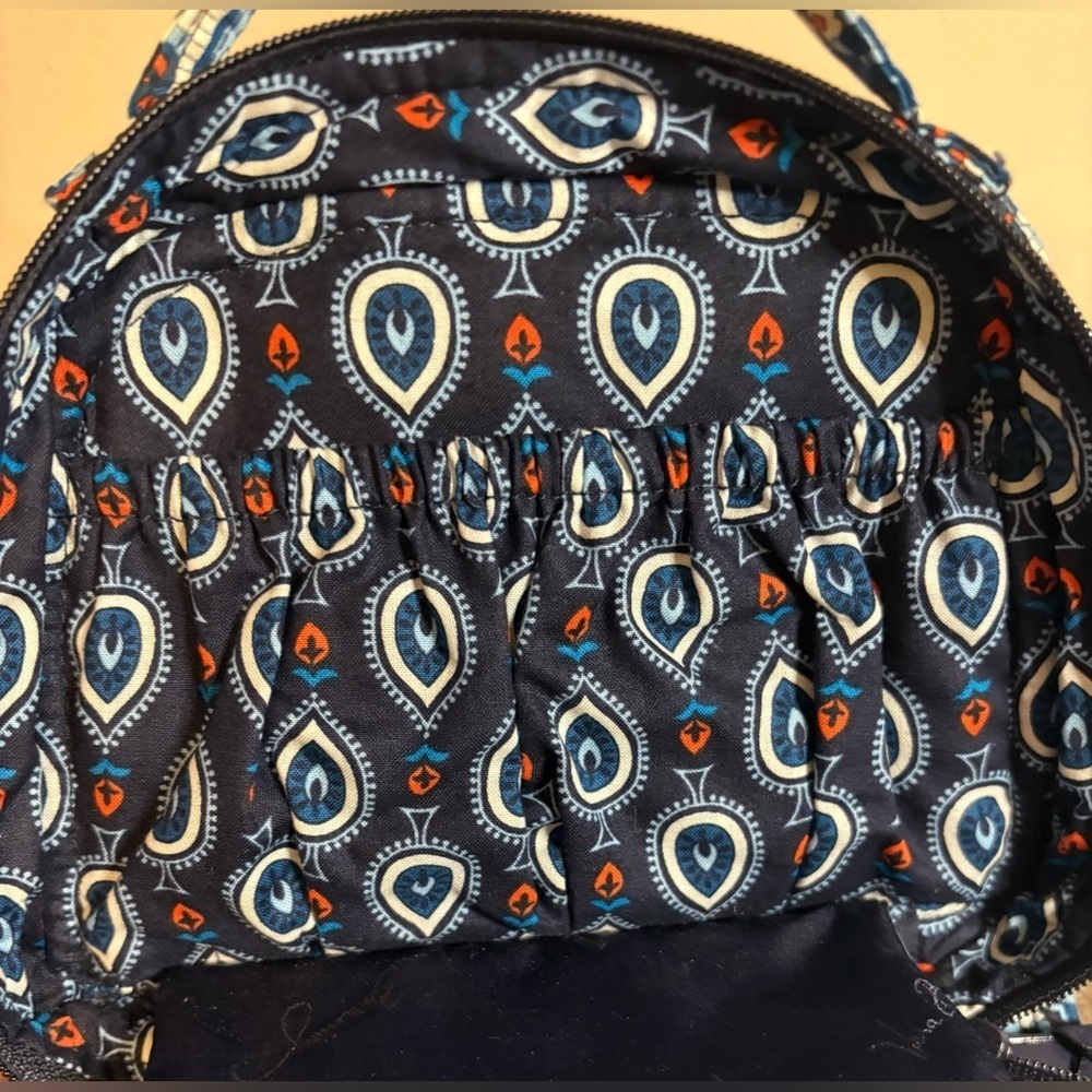 Vera Bradley Marrakech Zip around Travel Jewelry organizer Bag - Picture 4 of 11